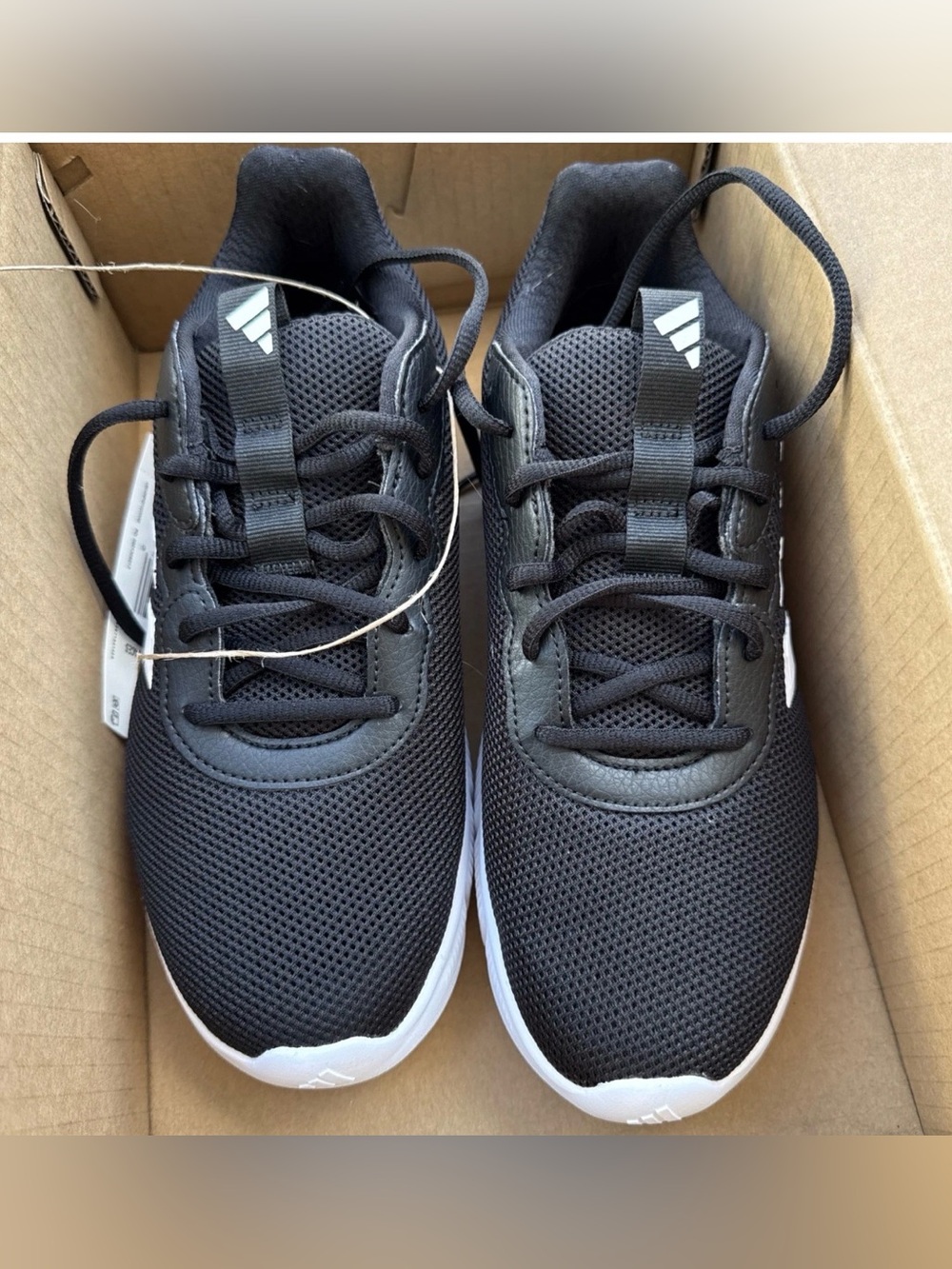 adidas Black and White Women's Athletic Shoes